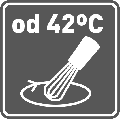 42°C Szybkie mieszanie